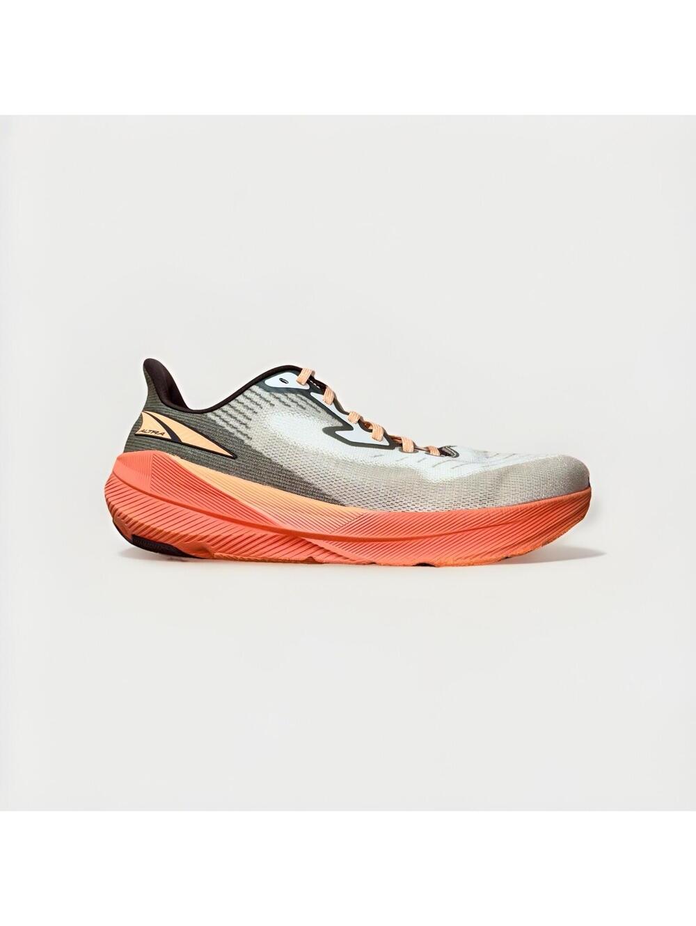 Altra Experience Flow Gray Orange Running Walking Shoes Mens Size 9.5